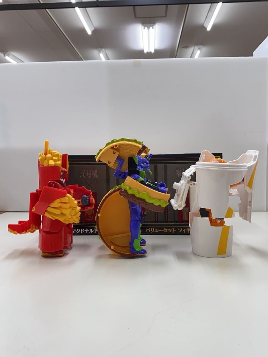 McDonald's × Evangelion Value Set Figure (Opened)