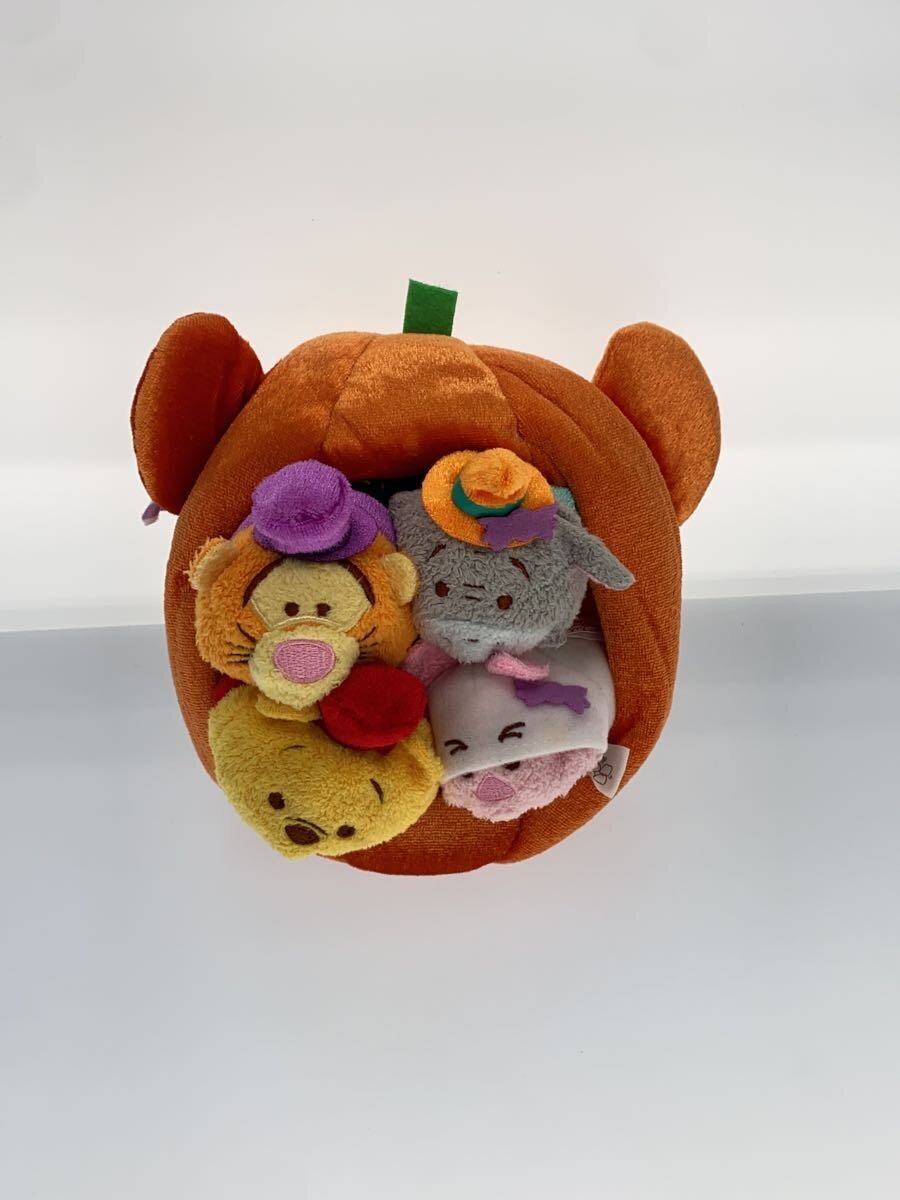 Disney Store Pumpkin House & 4 Mini Tsum Set (Halloween)