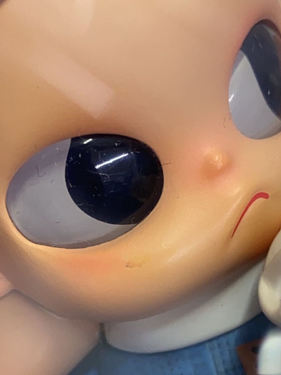 POP MART × Zsiga WE.RE SO CUTE (Blue) — Stain under right eye