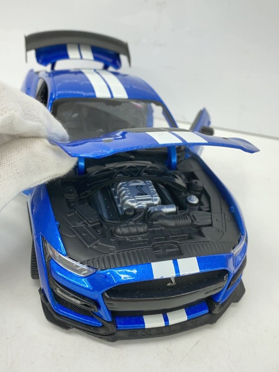 Maisto 2020 Mustang Shelby GT500 1/18 Diecast Car - Blue