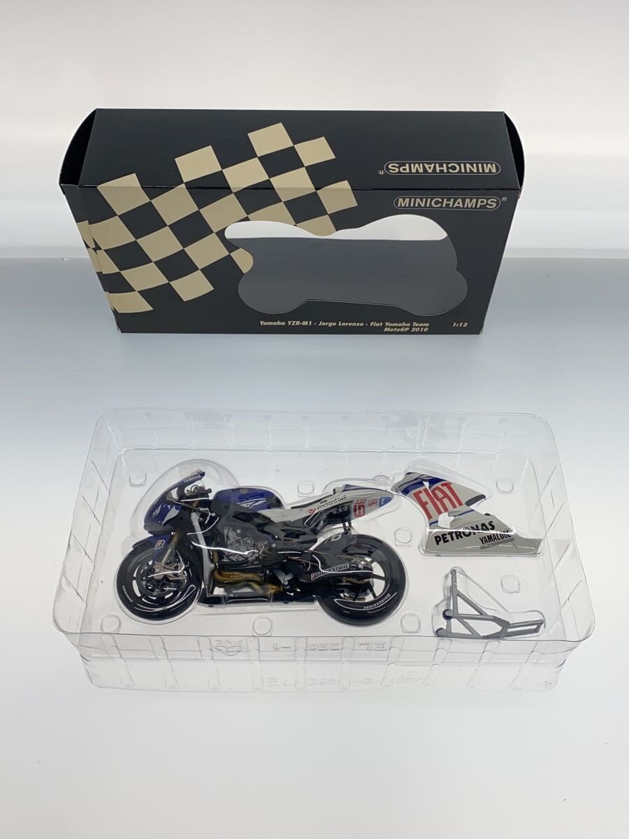 MINICHAMPS 1:12 Yamaha YZR-M1 Fiat Yamaha MotoGP 2010 #99 (122103099)