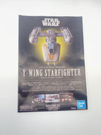 BANDAI SPIRITS × Star Wars 1:72 Y-Wing Starfighter Plastic Model Kit [5063845]