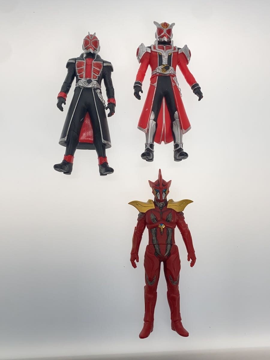 BANDAI Sofubi Kamen Rider Wizard 15-Figure Set