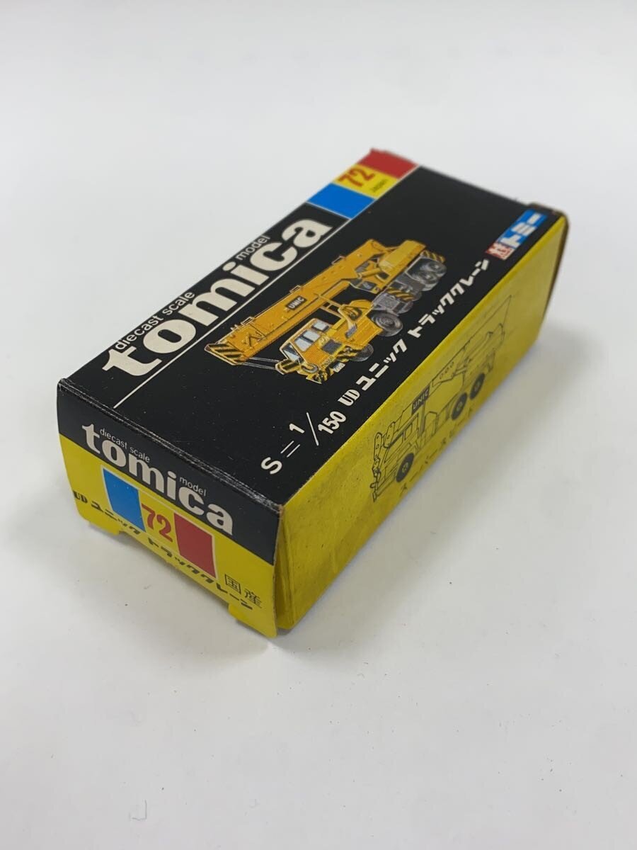 TAKARA TOMY Tomica UD Truck Crane No.72 (Black Box) Mini Car