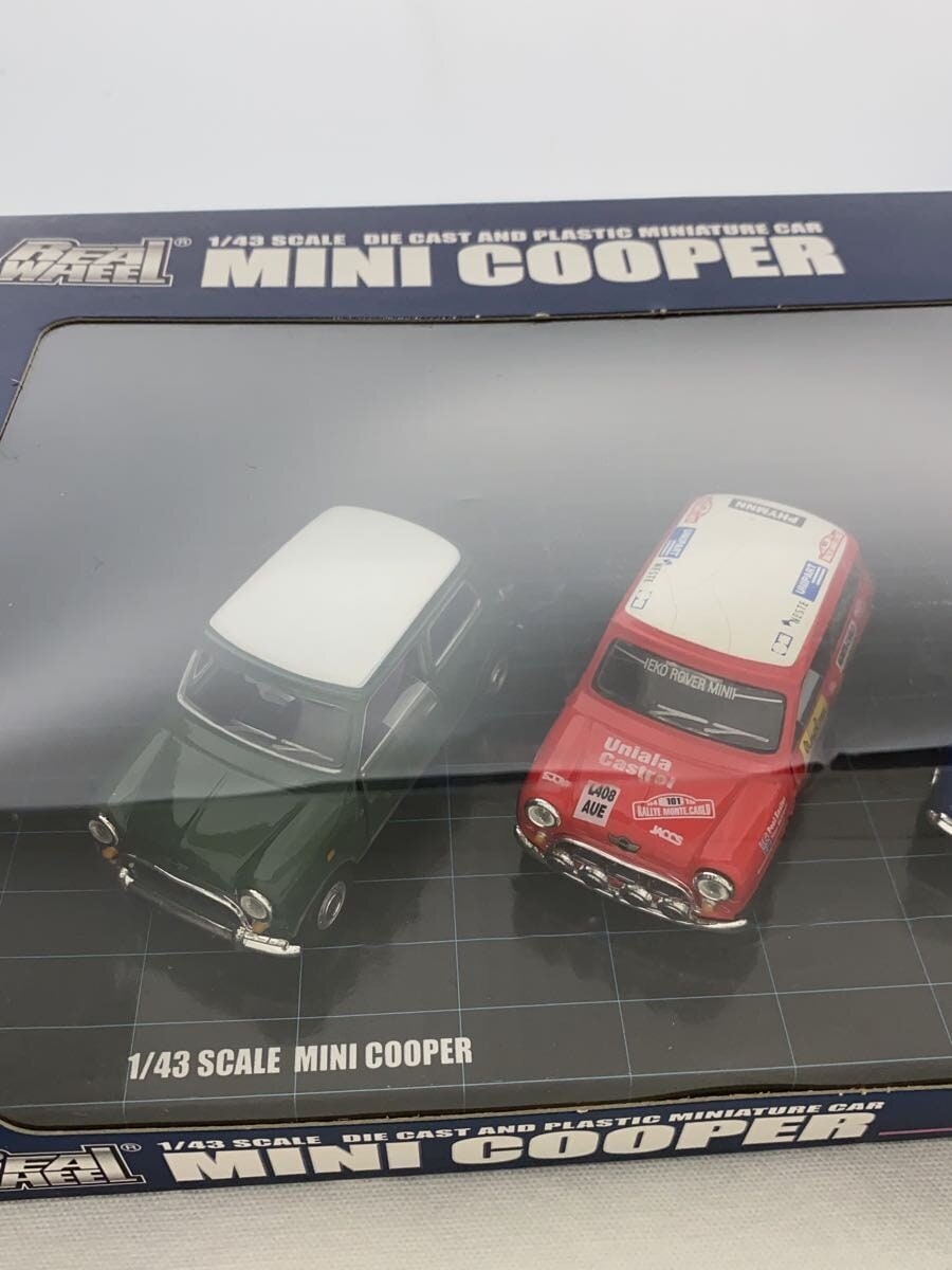ﾓﾘｶﾞﾝｸﾞ REAL WHEEL Mini Cooper 3-Car Set