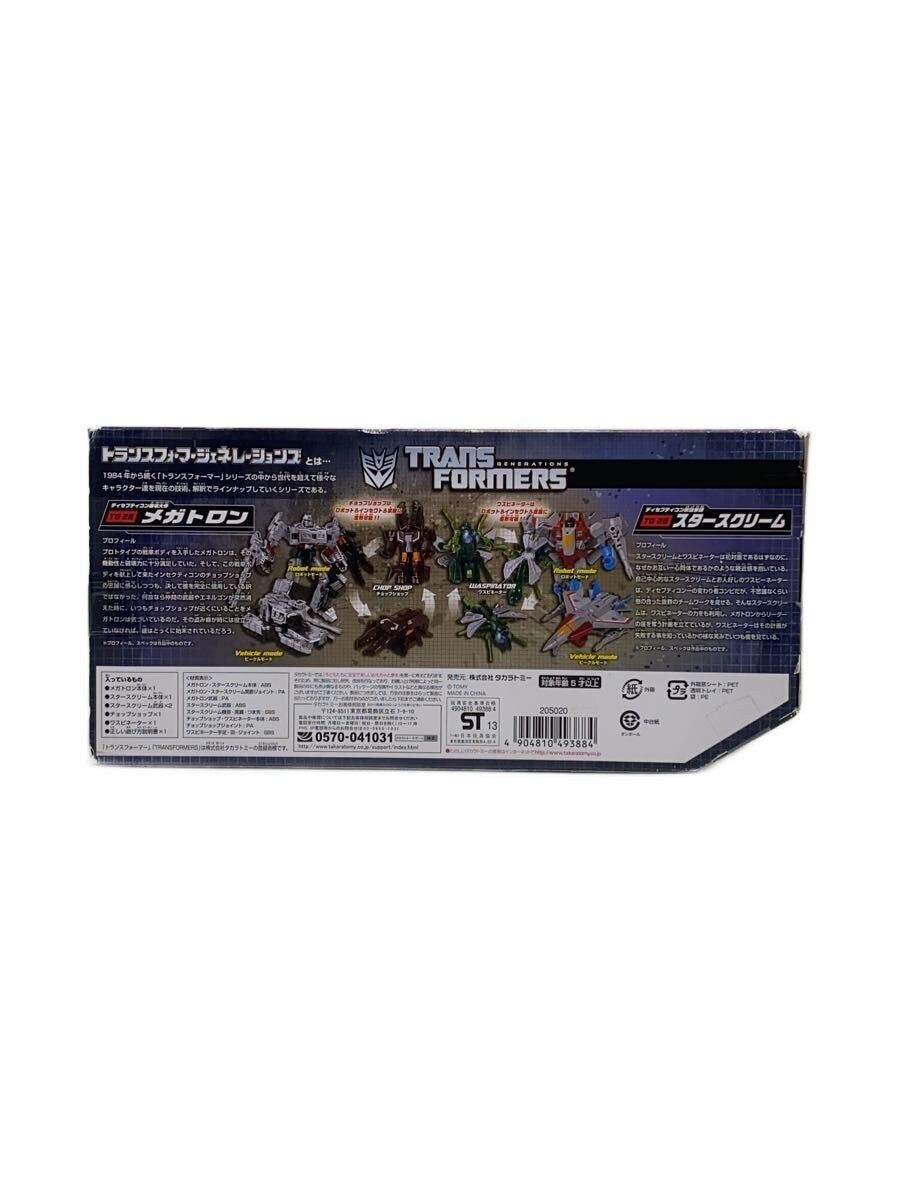 TAKARA TOMY TG-28 Megatron & Starscream - Transformers Generations