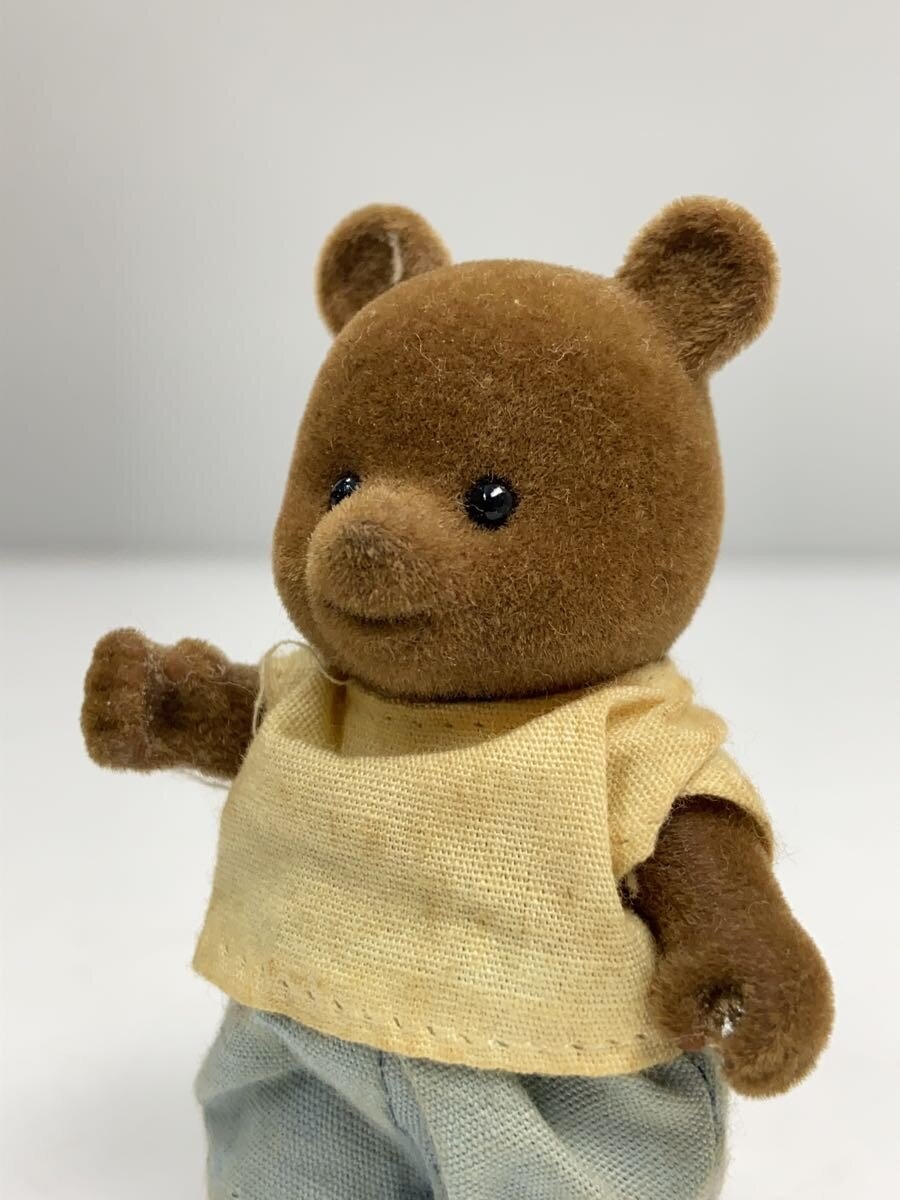 EPOCH Sylvanian Families Brown Bear Family (3) Dollhouse