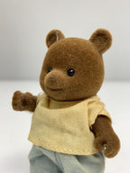 EPOCH Sylvanian Families Brown Bear Family (3) Dollhouse