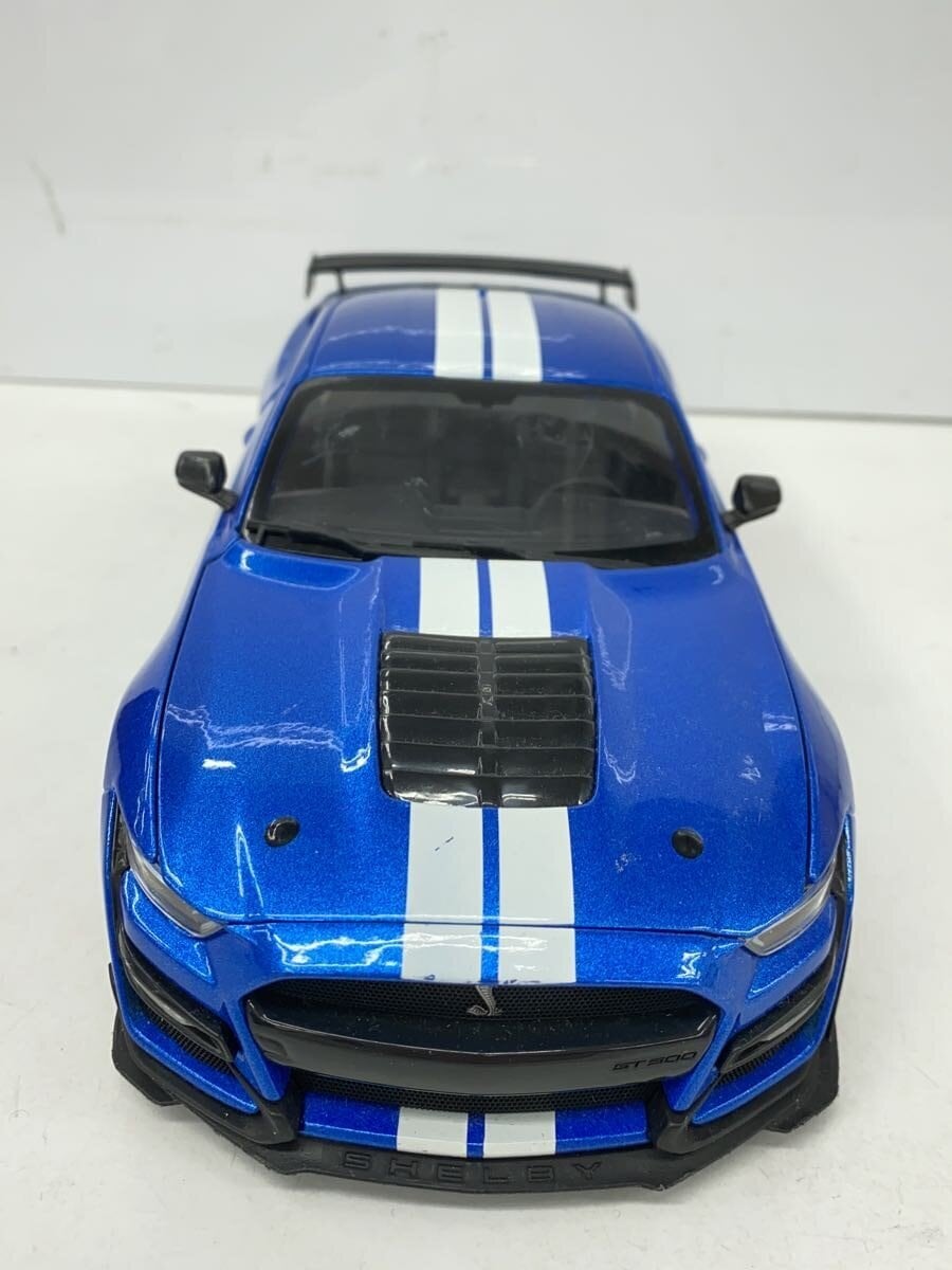 Maisto 2020 Mustang Shelby GT500 1/18 Diecast Car - Blue