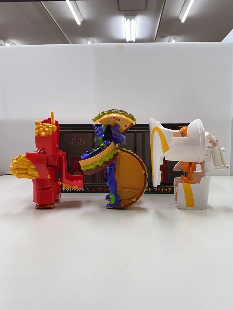 McDonald's × Evangelion Value Set Figure (Opened)