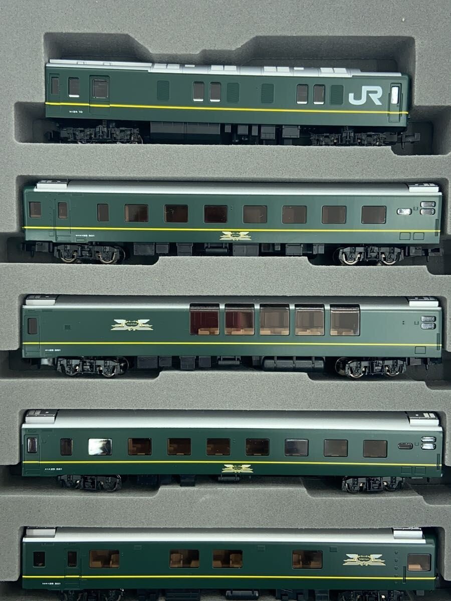 TOMIX 92241 JR 24/25 Series 25-Type Limited Express Sleeper Car (Twilight Express) - GRN
