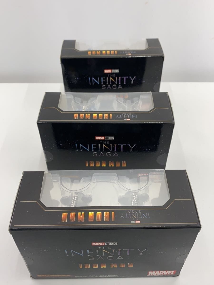 MEDICOM TOY BE@RBRICK Iron Man Pair Box Prize A/B/C 3-set