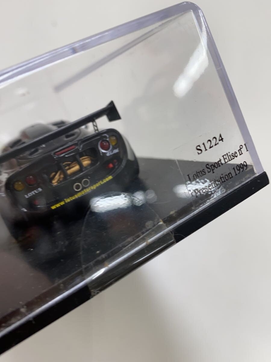 SPARK Lotus Sport Elise No.1 Presentation 1999 (S1224) - Black mini car