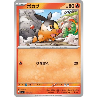 Pokemon TCG Tepig【-】{109/742}