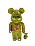 MEDICOM TOY Sex Pistols BE@RBRICK Chrome Ver. 100% & 400% Figure