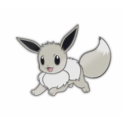 Pokemon TCG Pin Badge 'Imported/Shiny Eevee' [Supplies]