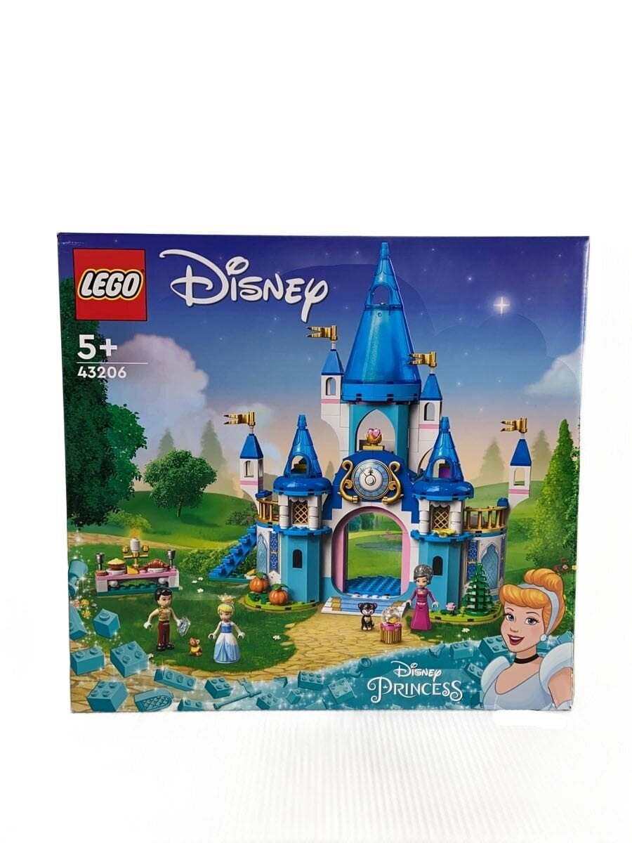 LEGO Disney Princess Cinderella and Prince Charming’s Castle 43206