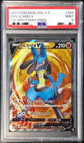 Pokemon TCG Lucario V (SR-style) [P] 304/S-P PSA 9