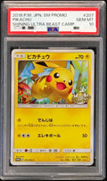 Pokemon TCG Pikachu P 207/SM-P PSA 10