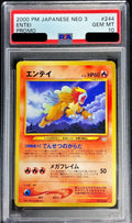 Pokemon TCG Entei LV.24 [PSA 10] [Old Back]