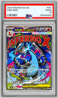Pokemon TCG Mega Charizard X ex (surface texture error; no surface texture matching the card name) MA 223/193 PSA 10