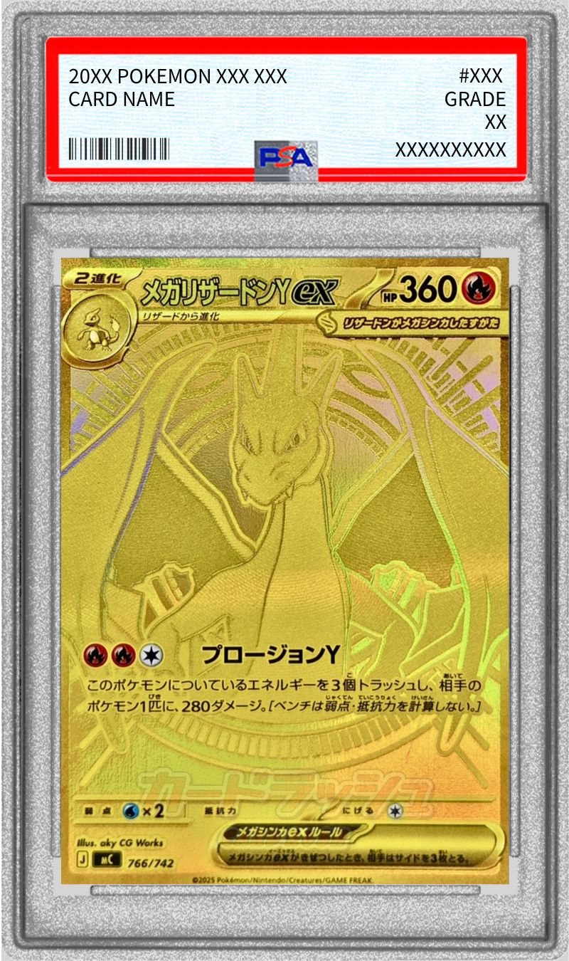 Pokemon TCG Mega Charizard Y ex (MUR specification) PSA 9 766/742