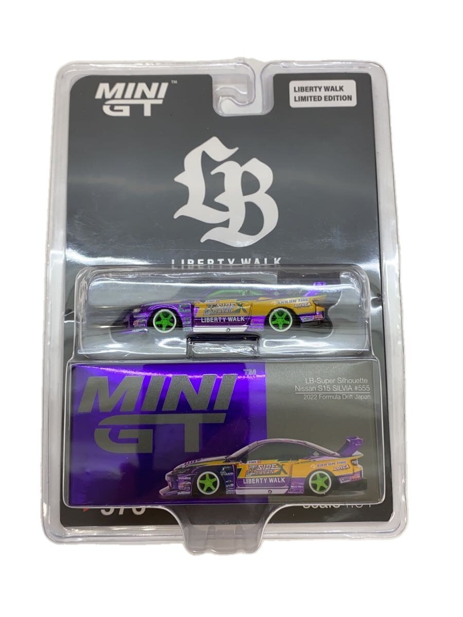 Misc. Brand MINI GT Nissan Silvia Purple Die-Cast Model
