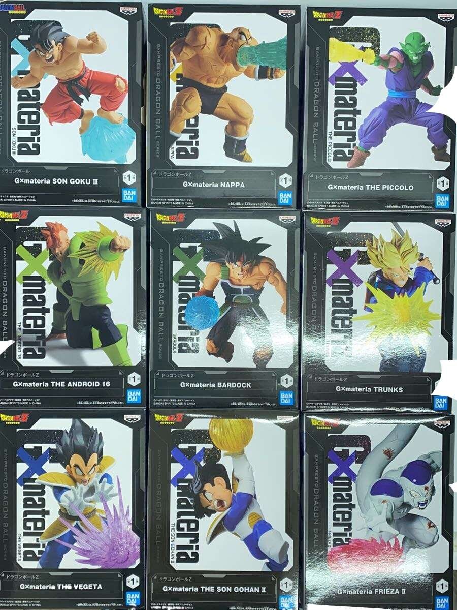 BANDAI SPIRITS Dragon Ball GXmateria and MATCH MAKERS Figure Set