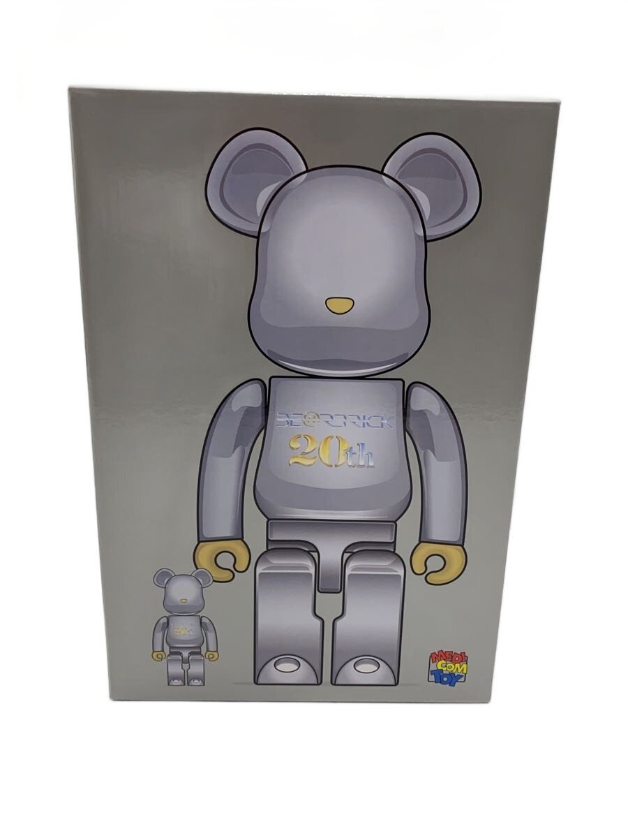 MEDICOM TOY BE@RBRICK 20th Anniversary Model 100% & 400%