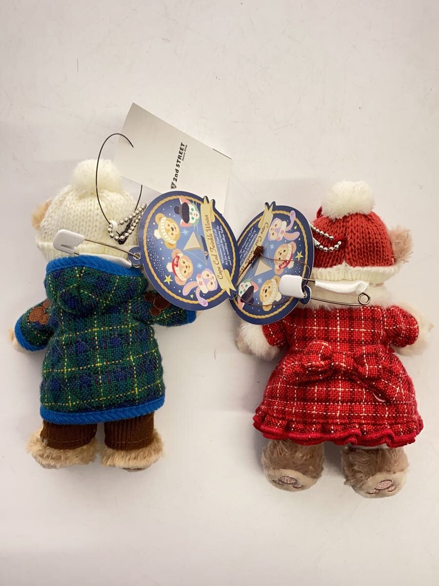 Disney Duffy & Shellie May Cape Cod Twinkle Winter Plush Badge