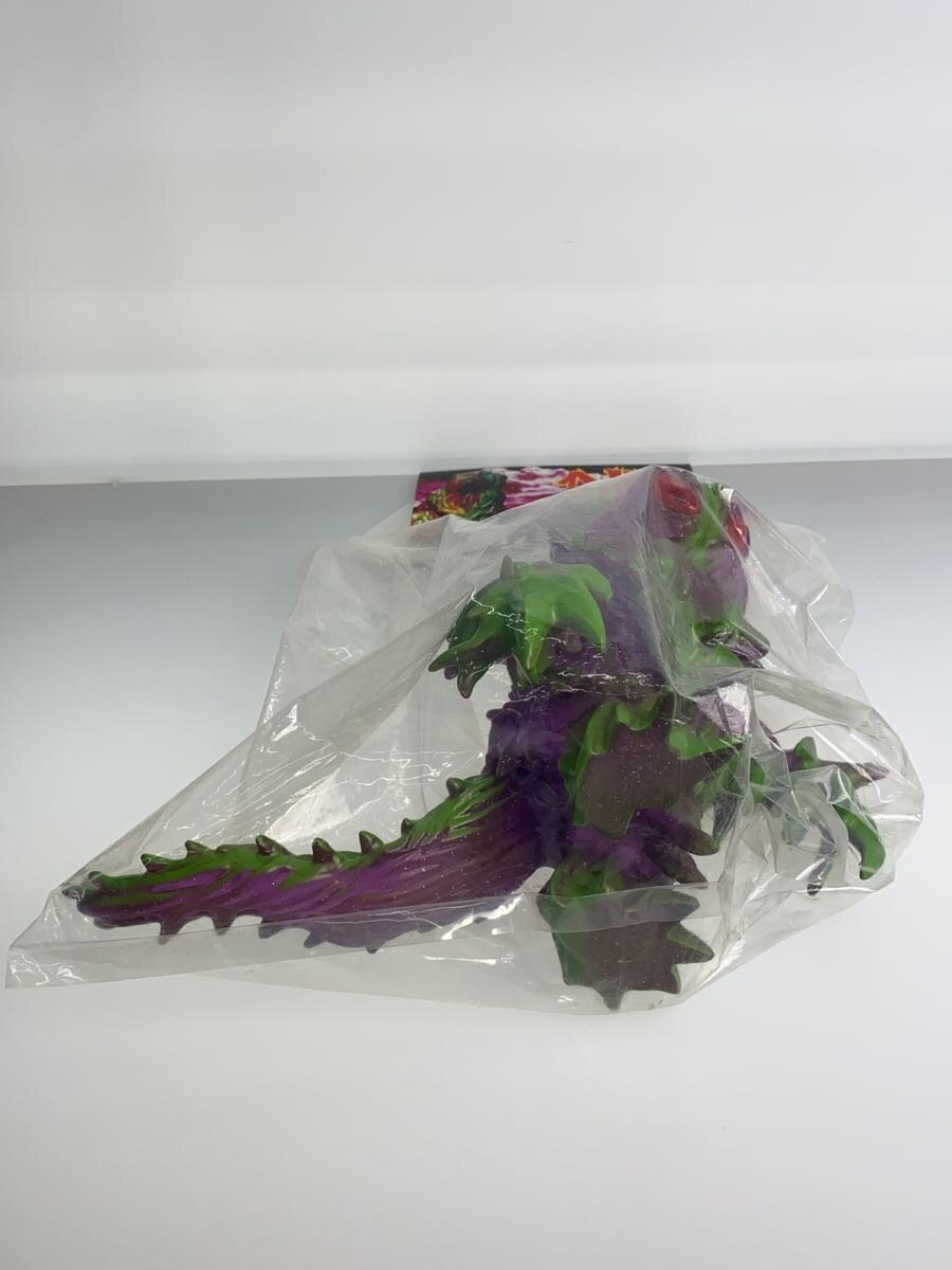 CURE × CCP Hedorah Landing Period 002 Clear Purple Glitter Sofubi