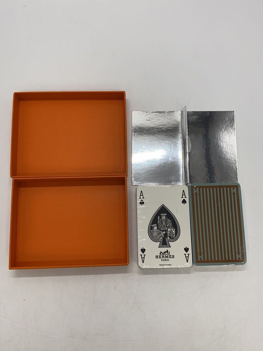 HERMES Striped Playing Cards