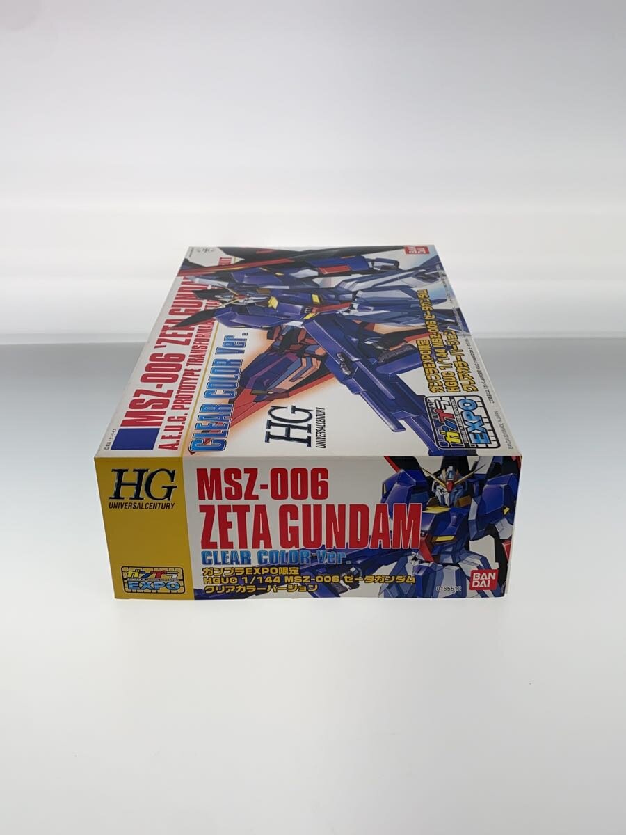 BANDAI HG MSZ-006 Zeta Gundam Clear Color Version