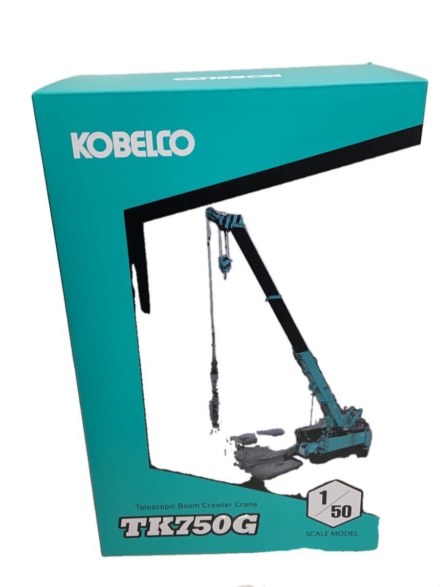 Misc. Brand KOBELCO TK750G Telescopic Crawler Crane Die-Cast Model, 1:50 Scale