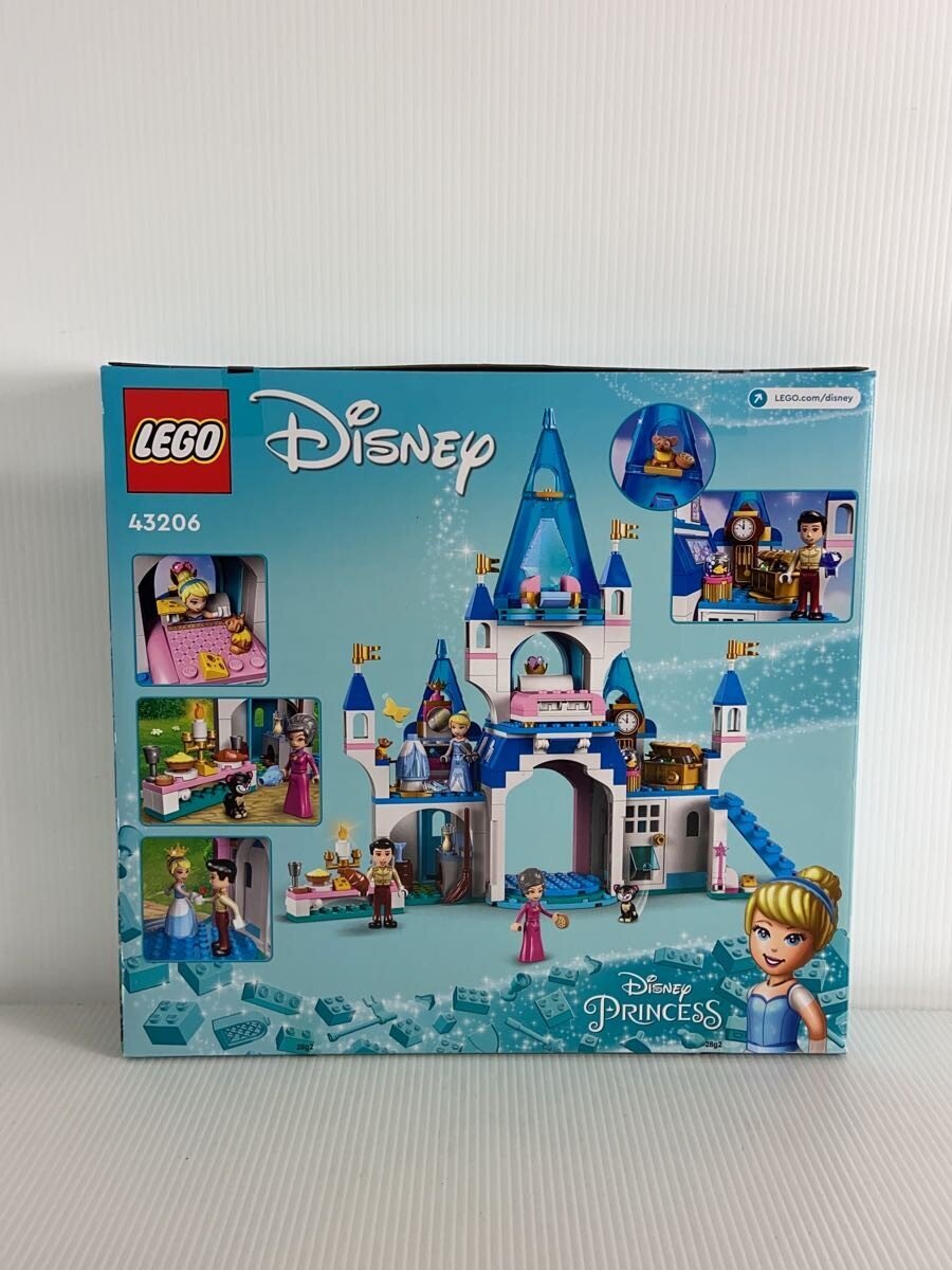 LEGO Disney Princess Cinderella and Prince Charming’s Castle 43206