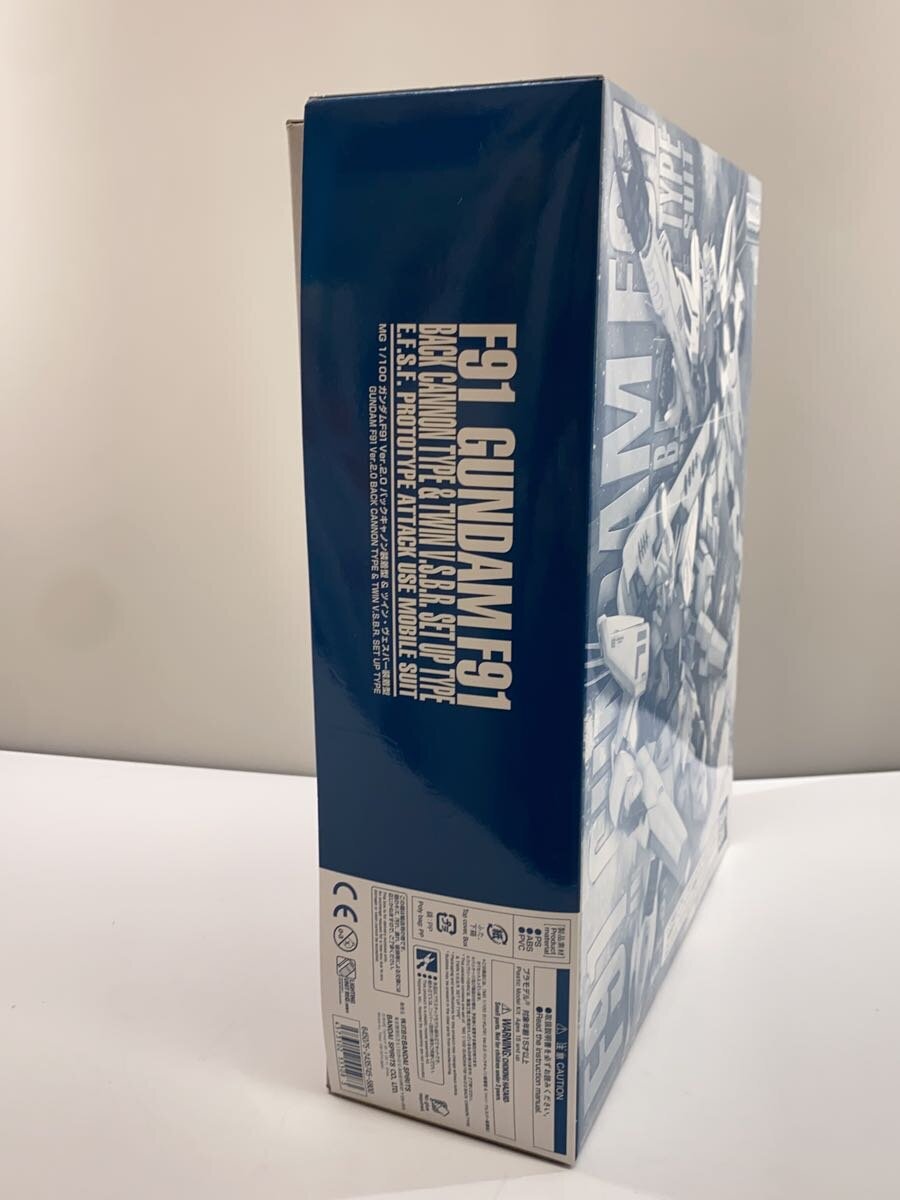 BANDAI SPIRITS MG 1/100 Gundam F91 Ver.2.0 Back Cannon & Twin V.S.B.R. Equipment