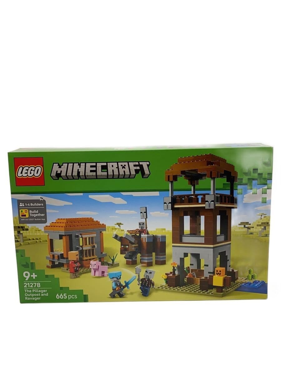 LEGO Minecraft Pillager Outpost and Ravager 21278