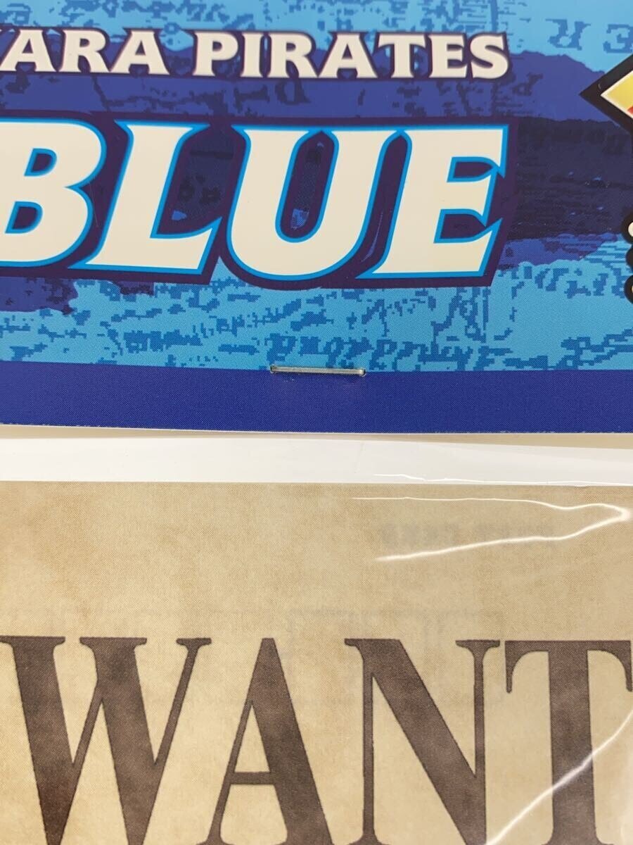 Misc. Brand ONE PIECE Straw Hat Pirates Wanted Poster Postcard BLUE