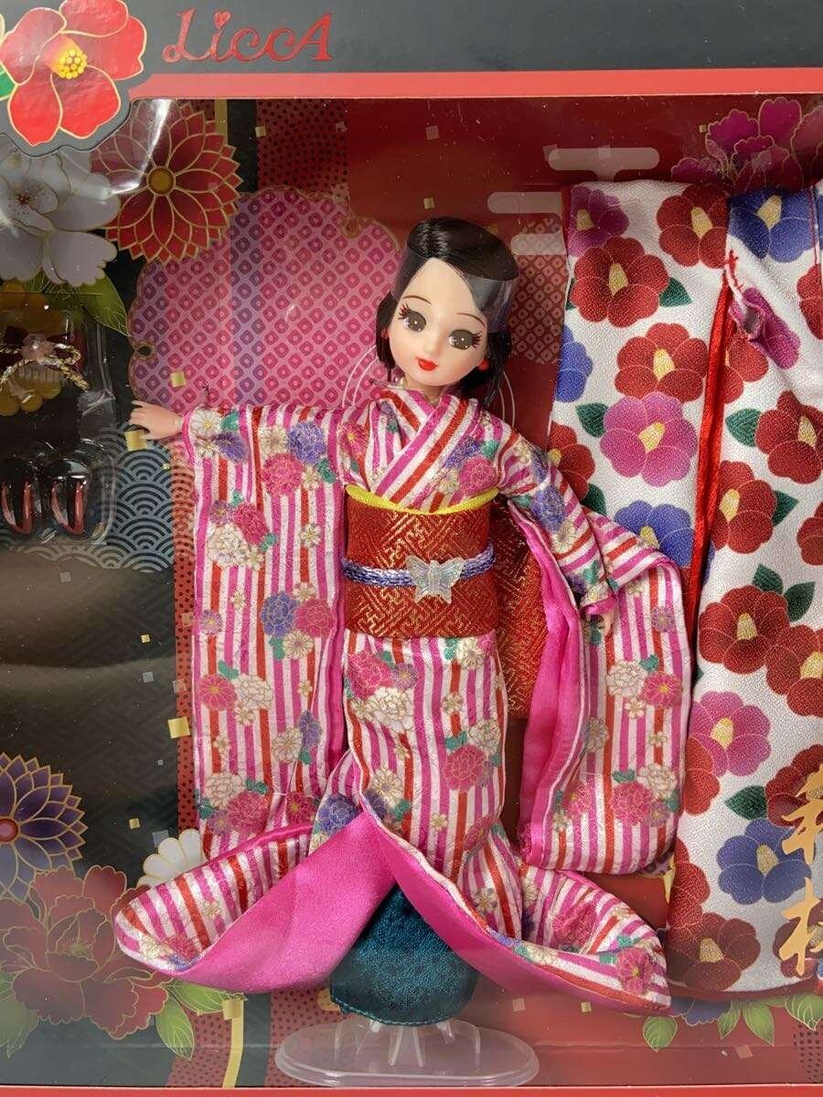 TAKARA TOMY Premium Licca Kimono Wa Tsubaki