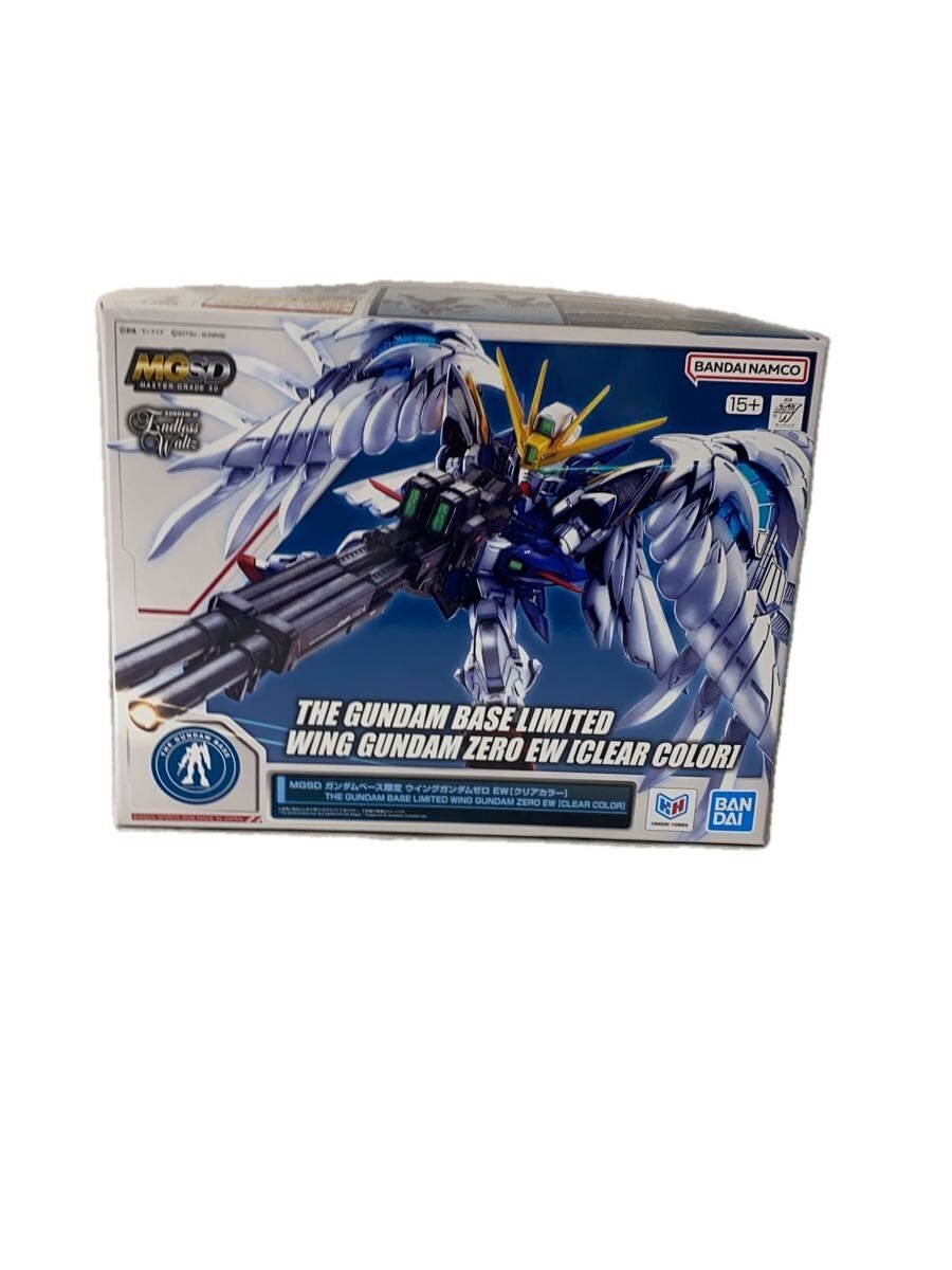 BANDAI SPIRITS MGSD Wing Gundam Zero EW [Clear Color] Gundam Base Limited Edition