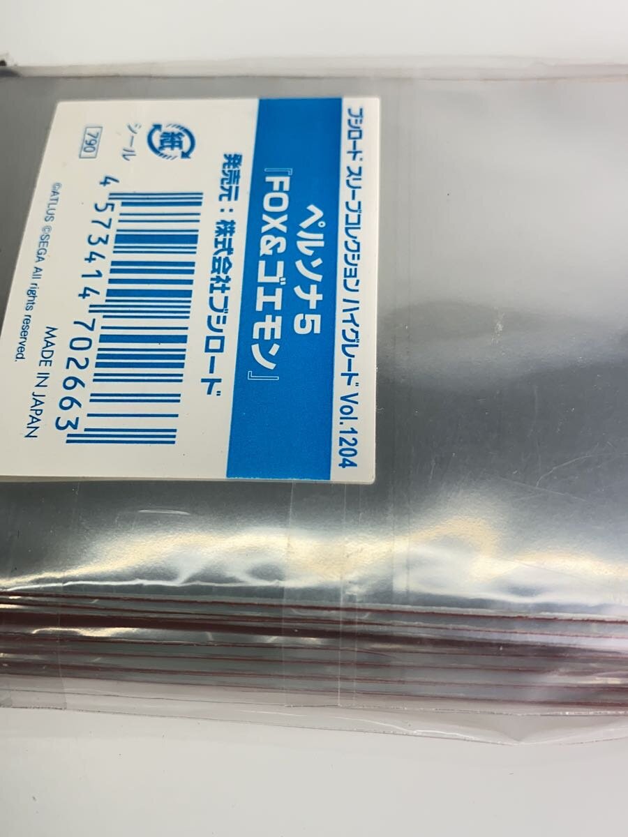 Misc. Brand Bushiroad Sleeve Collection High Grade Vol.1204 Persona 5 FOX & Goemon