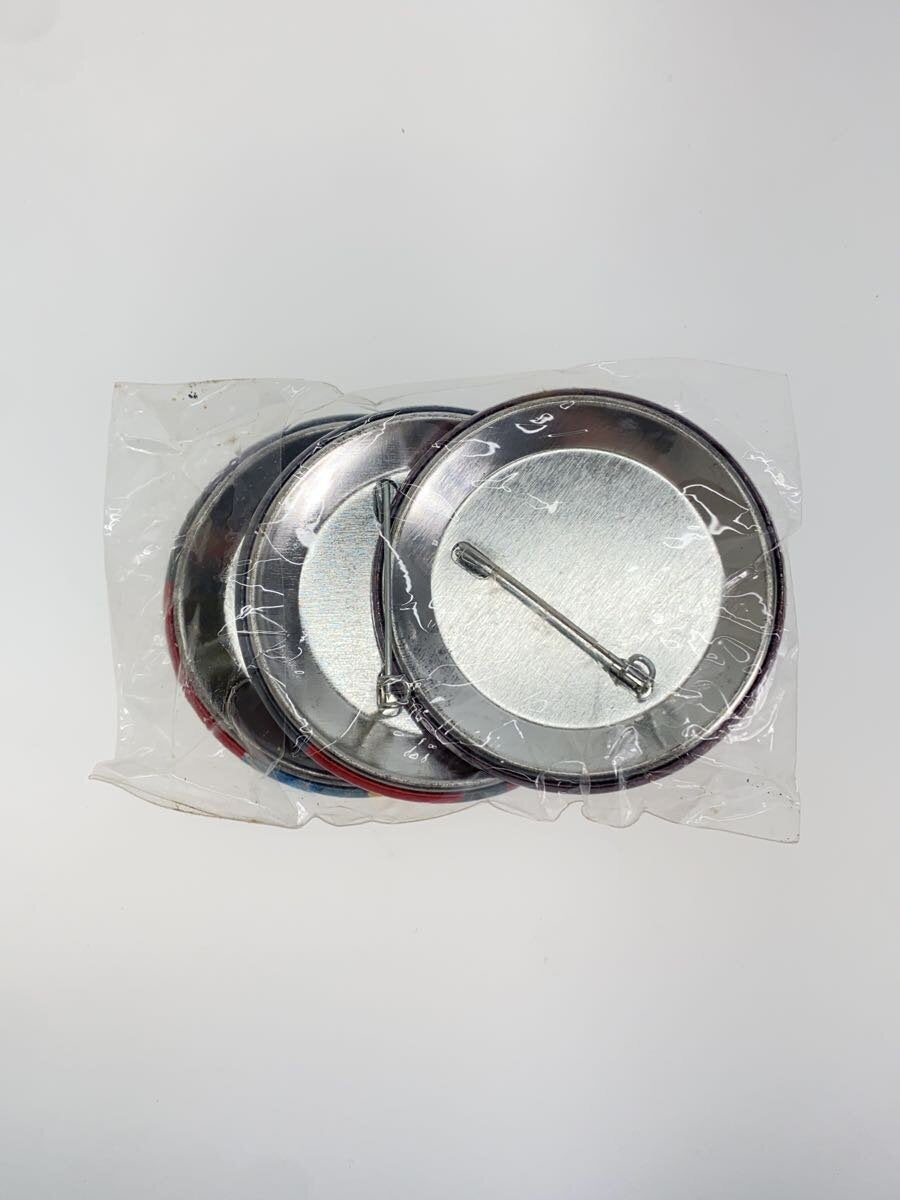 Misc. Brand 3-Piece Pin Badge Set: Hurricaneger / Dekaranger / 10 YEARS AFTER