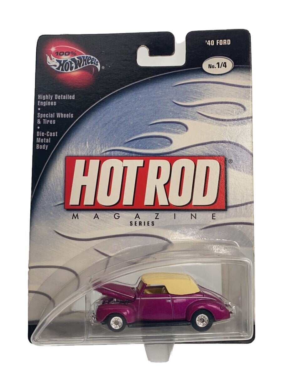 Hot Wheels Hot Rod Magazine Series #57571 Ford Coupe Purple