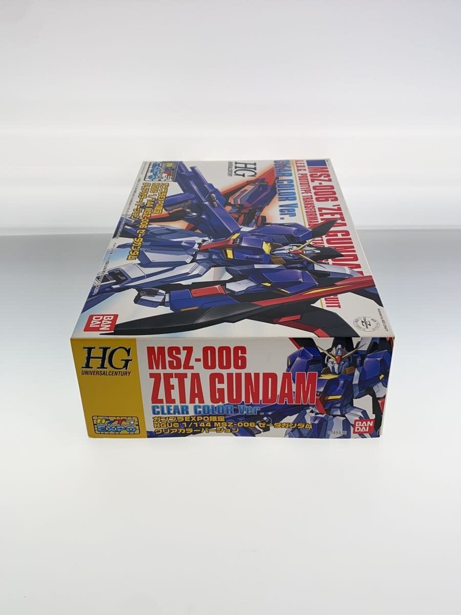 BANDAI HG MSZ-006 Zeta Gundam Clear Color Version