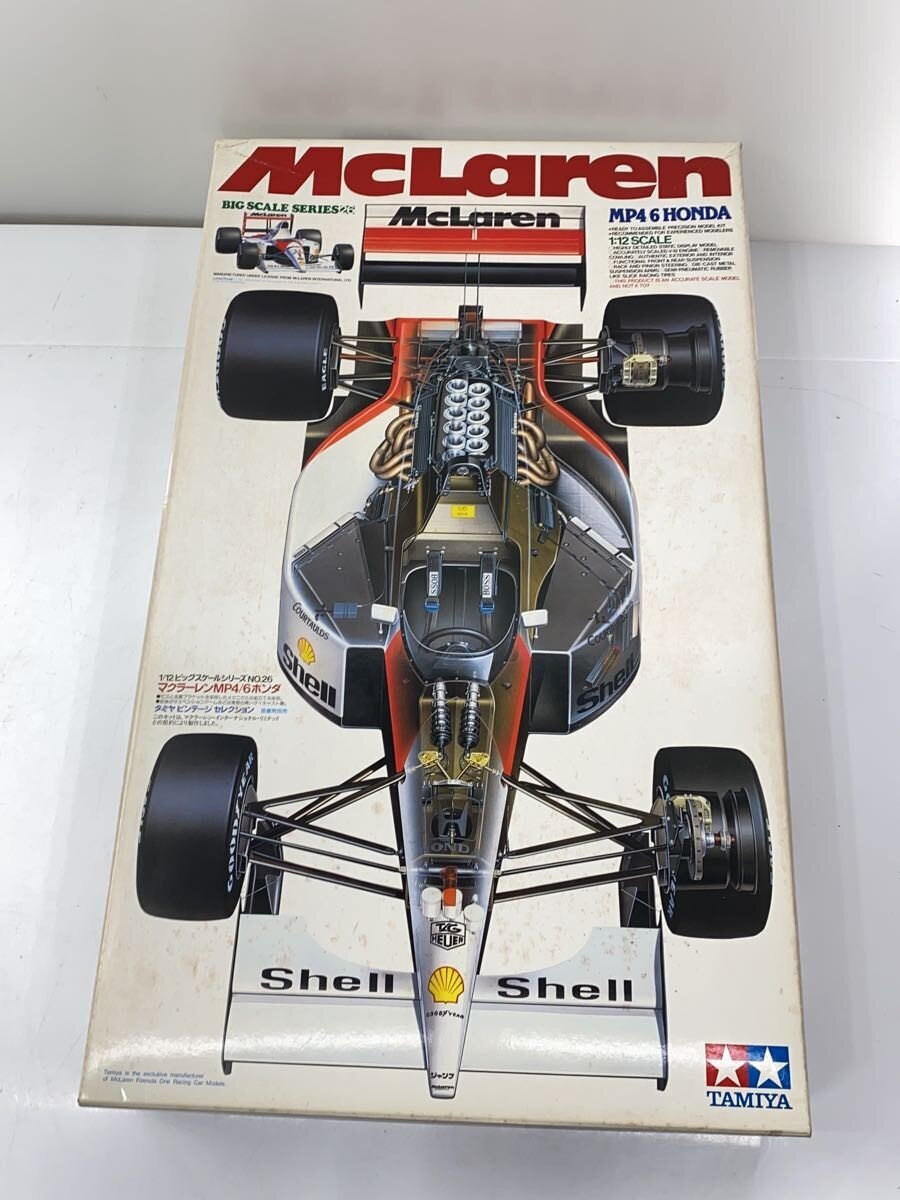 TAMIYA McLaren MP4/6 Honda Plastic Model Kit