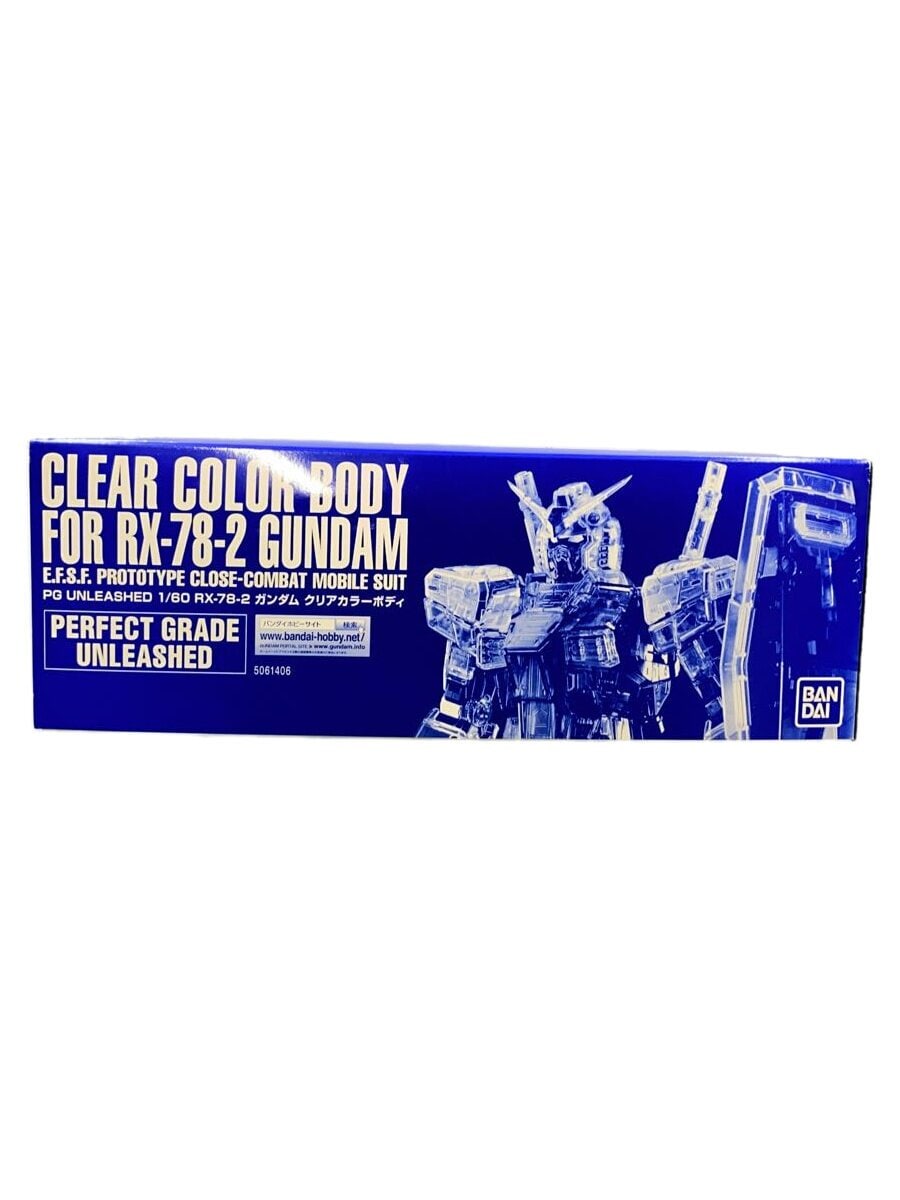 BANDAI SPIRITS PG UNLEASHED 1/60 RX-78-2 Gundam Clear Color Body