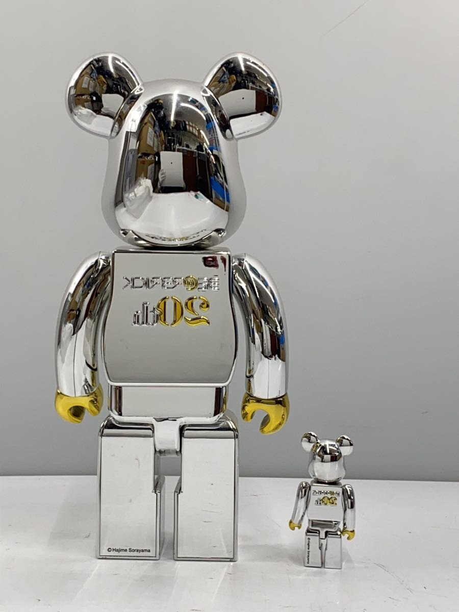 MEDICOM TOY BE@RBRICK 20th Anniversary Model 100% & 400%