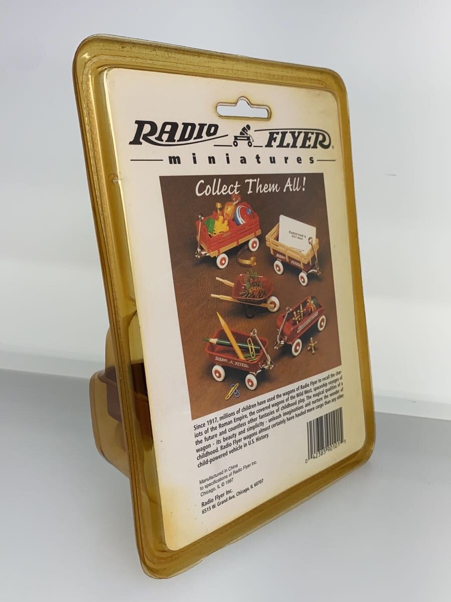 Misc. Brand RADIO FLYER MODEL #1 Classic Wagon Miniature