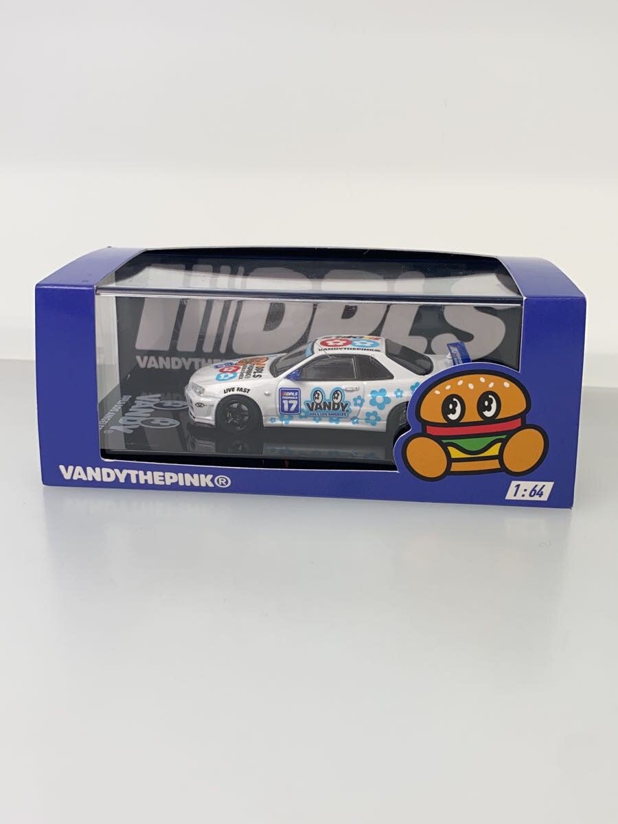 VANDY THE PINK DPLS x VANDY 1:64 Nissan Skyline GT-R R34 Die-Cast Car