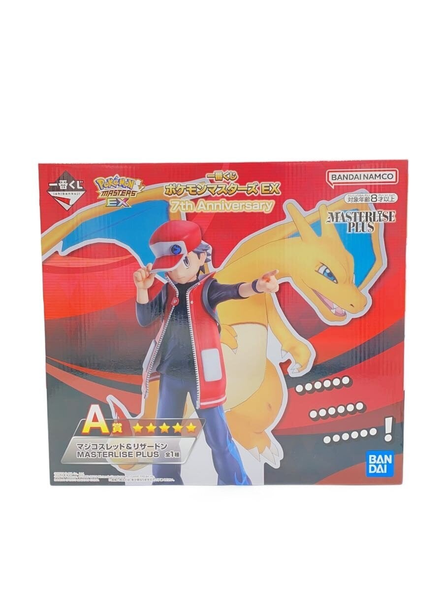 BANDAI SPIRITS Ichiban Kuji Pokémon Masters EX A Prize Sygna Suit Red & Charizard Figure
